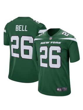 NFL Men's New York Jets Le'Veon Bell Nike  #26 Bell Green Jersey size L